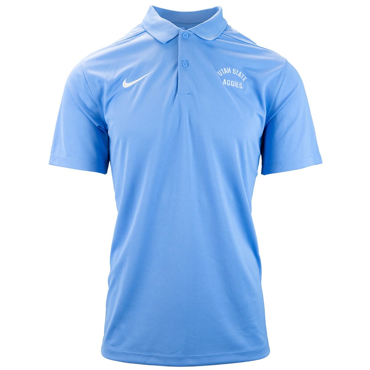 Men's Nike Utah State Aggies Polo light blue